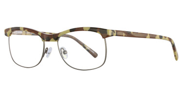 Paradox Eyeglasses P5019 Brown & Beige & Dark Brown & Steel/10