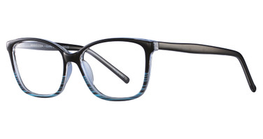 Casino Budget Eyeglasses Claire Black/Blue/47