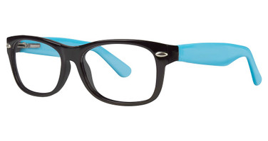 Modern Plastics II Eyeglasses Scoop black/blue