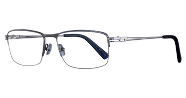 Bulova Eyewear Eyeglasses Carlsbad Shiny Silver