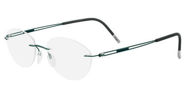 Silhouette Eyeglasses 5521 FB real teal/5040