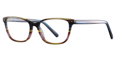 Marie Claire Eyeglasses 6245 Indigo Stripe