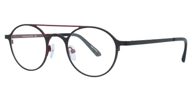 iChill Eyeglasses C7000 Matt Black & Burgundy/90