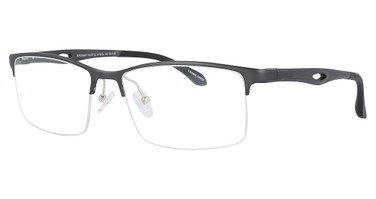 Haggar Eyeglasses HAC112 Steel/55