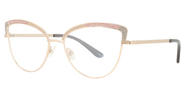 Adrienne Vittadini Eyeglasses AV 1256 Rose gold