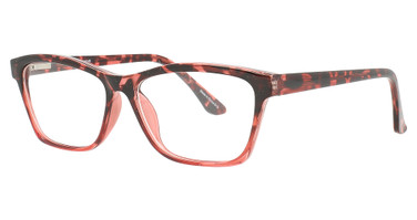 Continental Optical Imports Eyeglasses See N' Be Seen 74 Red Demi