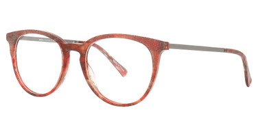 Adin Thomas Eyeglasses AT-442 Ruby/Gunmetal/1