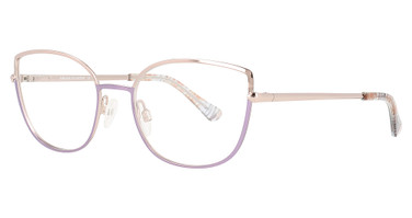 Paradox Eyeglasses P5069 Shiny Rosy Plum & Light Pink/30