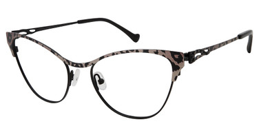 BETSEY JOHNSON Eyeglasses TEATIME LEOPARD/LEO
