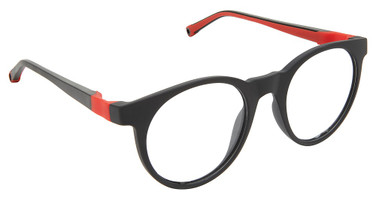 Life Italia Eyeglasses JF-905 BLACK RED/1