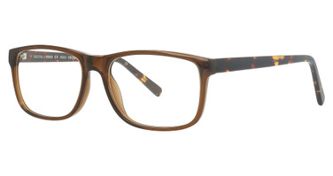Advantage Eyeglasses M803 BROWN TRANSPARENT