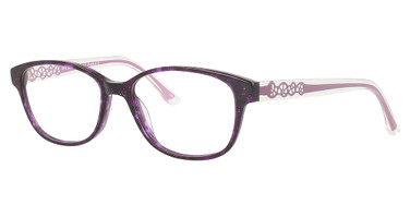 Image Café Eyeglasses 5845 Purple Sparkle