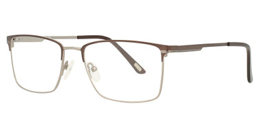 New Millennium Eyewear Eyeglasses AXLE BROWN/GUN