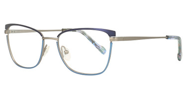 Scott Harris Eyeglasses Scott Harris 800 Indigo / Aqua / Graphite/3