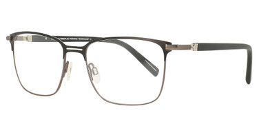 Easyclip Eyeglasses EC592 Black & Dark Steel/Matt Black/90