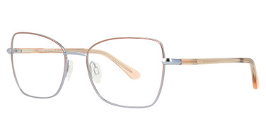 Paradox Eyeglasses P5083 Shiny Light Strawberry & Blue/Light Coral/50