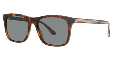 Gucci Eyeglasses GG0381SN HAVANA-HAVANA-BLUE/009