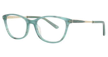 Helium Eyeglasses 4452 Aqua/Light Gold