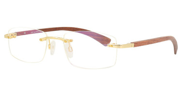 Royal Vision Eyeglasses Les Gold Plated/GOLD