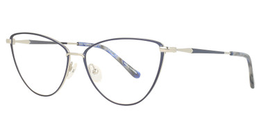 Cinzia Eyeglasses CIN-5148 Navy / Chrome/1