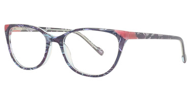 Scott Harris Eyeglasses Scott Harris 834 Midnight / Watermelon/1