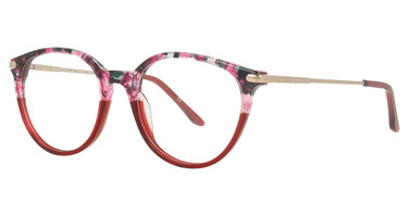BCBG Max Azria Eyeglasses Fenella RED MULTI FADE