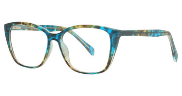 Enhance Eyeglasses 4364 Blue Tortoise