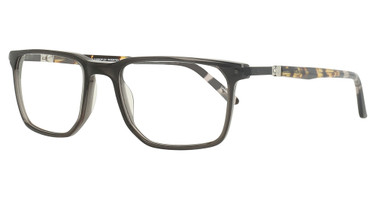 Easyclip Eyeglasses EC634 Black Transparent / Brown & Grey Tortoise/90