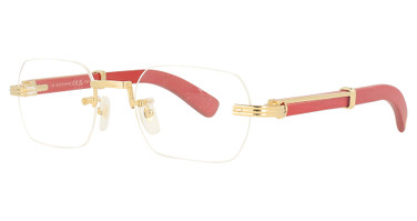Cartier Eyeglasses CT0377O GOLD/004