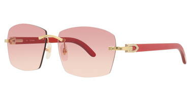 Cartier Eyeglasses CT0039RS GOLD/001