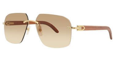 Cartier Eyeglasses CT0041RS GOLD/001