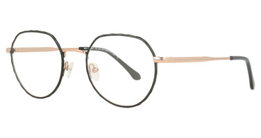 Ice Cream Eyeglasses IC9207 BLACK/ROSE GOLD/C2