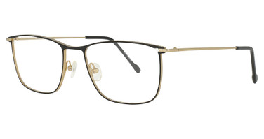Scott Harris Eyeglasses Scott Harris 878 Black / Gold/2