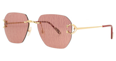 Cartier Eyeglasses CT0394S GOLD/003