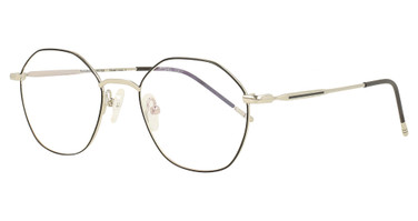 REAGAN & KY Eyeglasses 7458 BLACK/SILVER