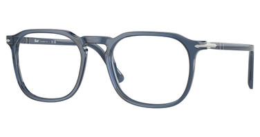 Persol® Eyeglasses PO3337V TRANSPARENT DENIM BLUE/1197