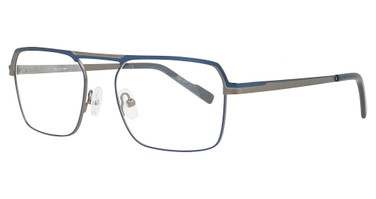 DICAPRIO Eyeglasses DC230 Blue Gunmetal