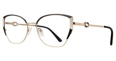 Serafina Eyewear Eyeglasses Betsy Black