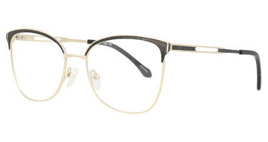 Scott & Zelda Eyeglasses 7499 Black/Gold