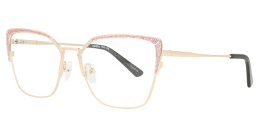 Scott & Zelda Eyeglasses 7600 Pink/Gold