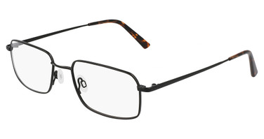 Flexon Eyeglasses FLEXON H6074 SATIN BLACK/002