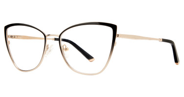 Vavoom/Vivian Morgan Eyeglasses 8121 Black/Gold