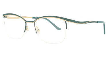 Grace Eyeglasses G8187 GREEN/GOLD/C3