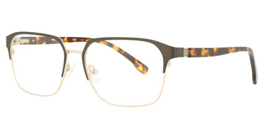 Gridiron Eyeglasses ATLAS BROWN/GOLD/C1