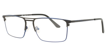 Gridiron Eyeglasses BRAGG BLK/BLUE/C2