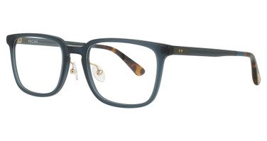 TOMS Eyeglasses MICAH RX- MICAH BLACK TEAL SATIN CRYSTAL