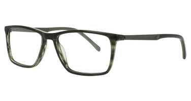 Vue Eyeglasses V1183 GREEN STRIPE/C2