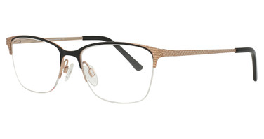 Takumi Eyeglasses TK1279 Matt Black & Shiny Rose Gold/90