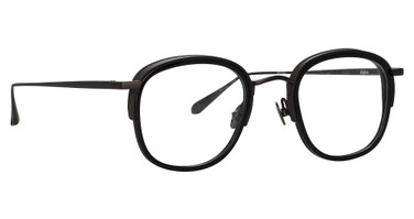 Linda Farrow LFL1116 ALDRIN BLACK/ MATT NICKEL/ OPTICAL/007