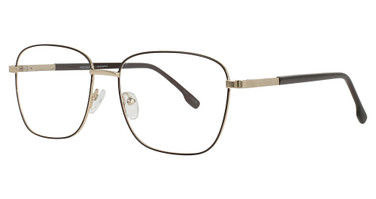 Focus Eyewear Eyeglasses Focus 97 Gold Tea/53